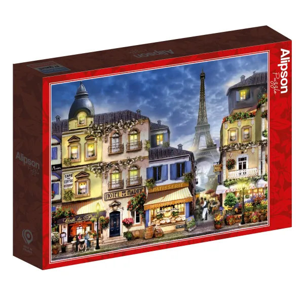 Alipson Puzzle Robinson Howard - Old Paris* Rétros Et Nostalgie|Villes Et Villages