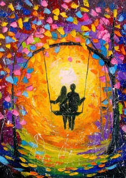 Enjoy Puzzle Romantic Love*Femme Hommes Et Femmes|Amour Et Tendresse