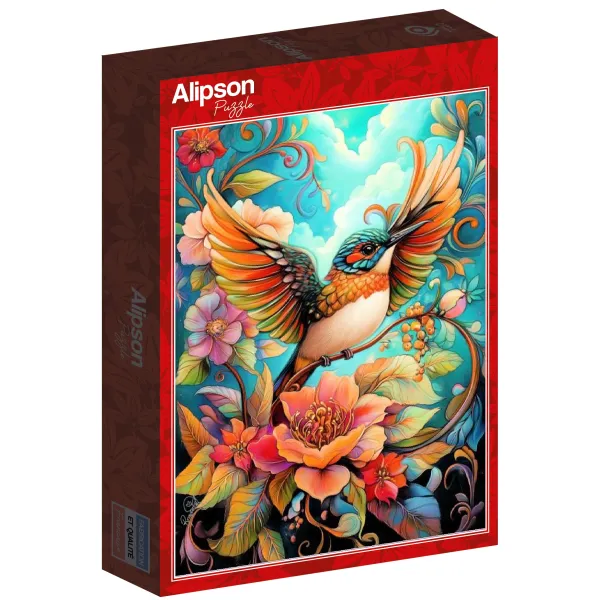 Alipson Puzzle RomantzArt - Belle Journée* Oiseaux|Forêts, Fleurs Et Jardins