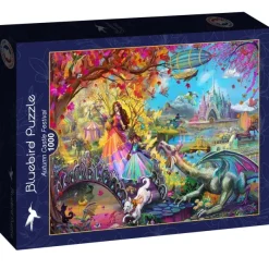 Bluebird Puzzle Rose Cat Khan - Festival d'Automne au Château*Femme Animaux Fantastiques|Hommes Et Femmes