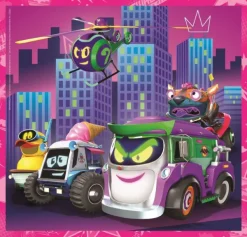 Clementoni Roues Chauve-Souris*Enfant Voitures, Motos Et Camions|Puzzles Pour Enfants