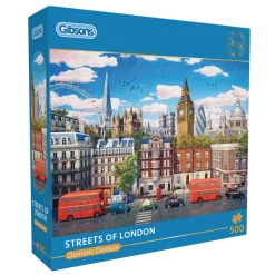 Gibsons Rues de Londres* Voitures, Motos Et Camions|Villes Et Villages