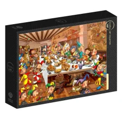 Grafika Ruyer François - François Ruyer - La Fête Médiévale*Femme Hommes Et Femmes|De 1 000 Pièces