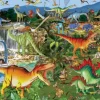 Bluebird Puzzle Ruyer François - Explorers and Dinosaurs*Femme De 1 500 Pièces|De 1 500 Pièces