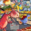 Bluebird Puzzle Ruyer François - Shopping des Dinosaures*Femme De 1 500 Pièces|De 1 500 Pièces