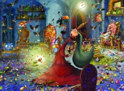 Grafika Ruyer François - François Ruyer - La Sorcière à la Baguette Magique*Femme De 2 000 Pièces|De 2 000 Pièces