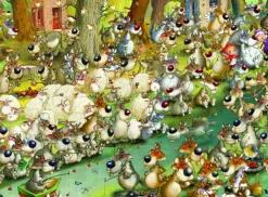 Grafika Ruyer François - François Ruyer - Loups !*Femme De 2 000 Pièces|De 2 000 Pièces