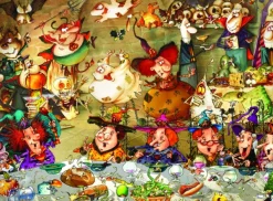 Grafika Ruyer François - François Ruyer - Repas entre Sorcières*Femme De 2 000 Pièces|De 2 000 Pièces