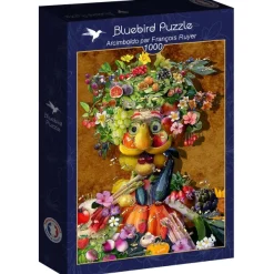 Bluebird Puzzle Ruyer François - Arcimboldo par François Ruyer*Femme Déco Culinaire|Humour, Satire Et Wasgij