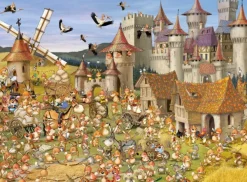 Grafika Ruyer François - François Ruyer - Le Château des Lapins*Femme De 2 000 Pièces|De 2 000 Pièces