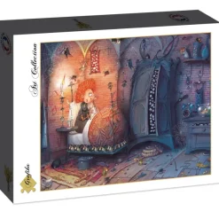 Grafika Ruyer François - François Ruyer - Sorcière au Lit - La Nuit*Femme De 2 000 Pièces|De 2 000 Pièces