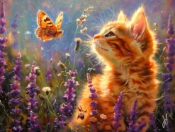 SunsOut Rêves D'Été*Enfant Chats|Forêts, Fleurs Et Jardins