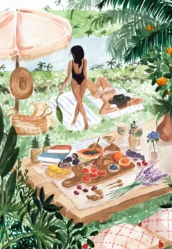 Pieces & Peace Sabina Fenn - Pique-Nique dans le Sud*Femme Déco Culinaire|Hommes Et Femmes