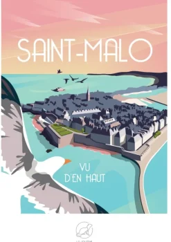 La Loutre SAINT-MALO vu d'en haut* Rétros Et Nostalgie|Déco Et Objets