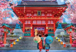 Eurographics Sakura au Printemps*Femme Japon|Hommes Et Femmes