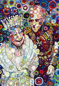 Bluebird Puzzle Sally Rich - The Queen and Prince Philip*Femme Personnages Célèbres|Monuments