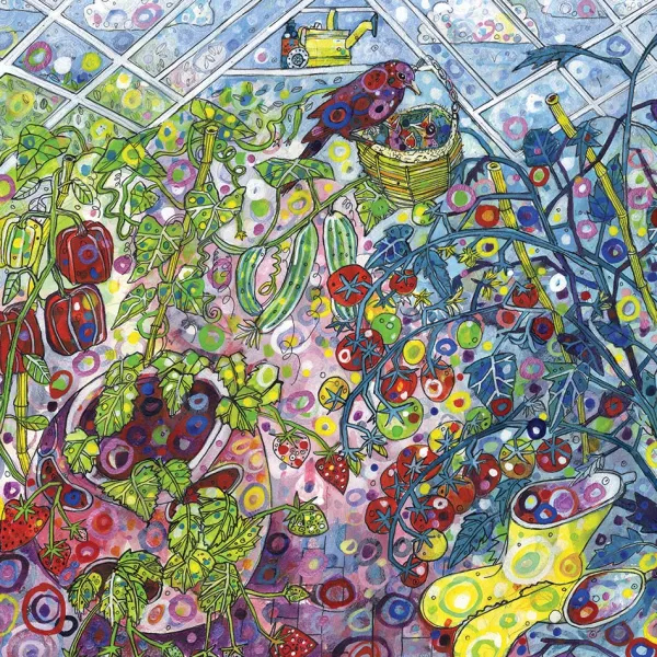 Grafika Sally Rich - Inside the Greenhouse* Déco Et Objets|Carré