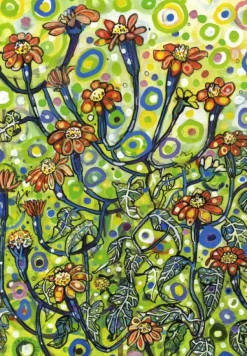 Grafika Sally Rich - Mexican Sunflowers* Déco Et Objets|Forêts, Fleurs Et Jardins