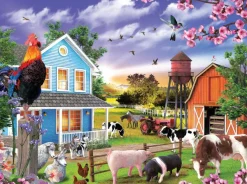 SunsOut Salutations du Matin* Oiseaux|Animaux De La Ferme