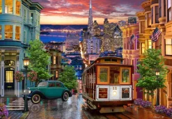Bluebird Puzzle San Francisco Trolley* Trains|Rétros Et Nostalgie
