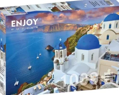 Enjoy Puzzle Santorini* Plages Et Îles De Rêve|De 1 000 Pièces