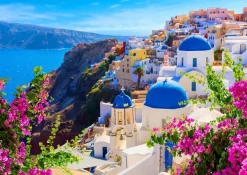 Enjoy Puzzle Santorini* Plages Et Îles De Rêve|De 1 000 Pièces