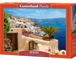 Castorland Santorini, Greece* De 2 000 Pièces|De 2 000 Pièces