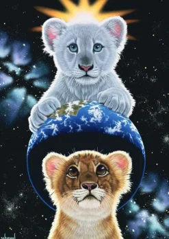 Grafika Schimmel William - Schim Schimmel - The very few* Tigres|De 1 000 Pièces