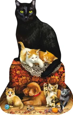 SunsOut Schory Lori - Lori Schory - Family Ottoman*Enfant Forme|Chats