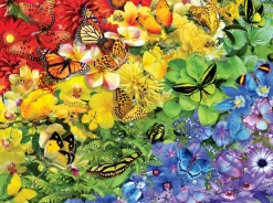 SunsOut Schory Lori - Arc-en-Ciel de Papillons* Déco Et Objets|De 1 000 Pièces