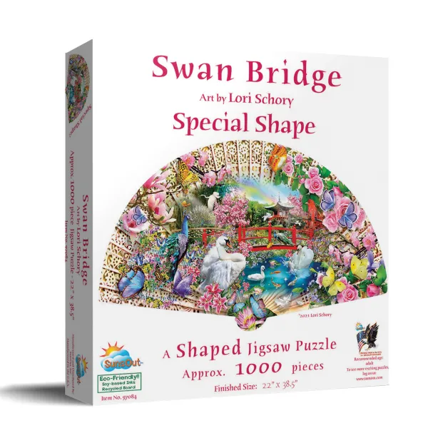 SunsOut Schory Lori - Lori Schory - Swan Bridge* Forme|Oiseaux