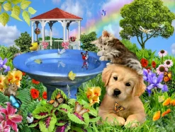 SunsOut Schory Lori - Pièces XXL - Ensemble on y Arrive*Enfant Oiseaux|Chiens