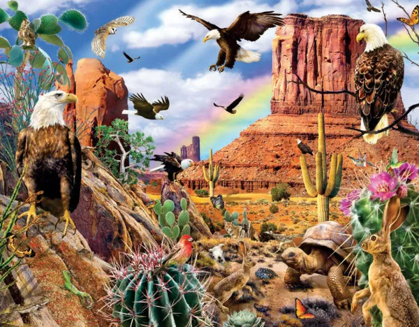 SunsOut Schory Lori - Lori Schory - Desert Eagles* Oiseaux|Parcs Naturels Et Nationaux