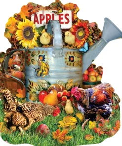 SunsOut Schory Lori - Lori Schory - Fall Watering Can* Forme|Oiseaux