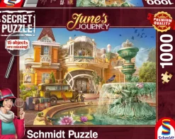 Schmidt Spiele Secret Puzzle - June's Journey - Orchidées* Rétros Et Nostalgie|Châteaux Et Palaces