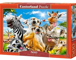 Castorland Selfie Africain*Femme Animaux Sauvages|Humour, Satire Et Wasgij