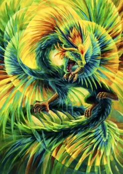 Enjoy Puzzle Serpent a Plumes* Animaux Fantastiques|Animaux Sauvages