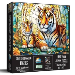 SunsOut Sg Zoo - Tigres*Enfant Animaux Sauvages|De 500 À 999 Pièces