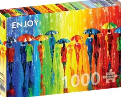 Enjoy Puzzle S'il Pleut*Femme Hommes Et Femmes|Art