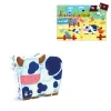 Djeco Silhouette - Vaches à la Ferme*Enfant Puzzles Pour Enfants