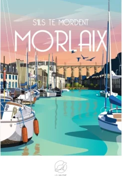 La Loutre S'ils te Mordent MORLAIX* Bateaux|Déco Et Objets