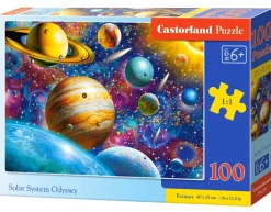 Castorland Solar System Odyssey*Enfant Dès 6 Ans : 50 À 100 Pièces|À Partir De 6 Ans