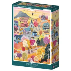 Pieces & Peace Sonia Cavallini - La Magie de l'Automne* Forêts, Fleurs Et Jardins|De 1 000 Pièces