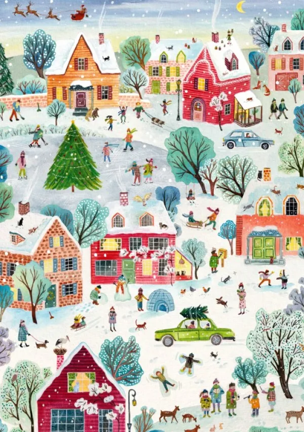 Pieces & Peace Sonia Cavallini - Le Village Enchanté de Noël* De 2 000 Pièces|De 2 000 Pièces