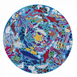 eeBoo Sous la Mer* Rond|Animaux Marins