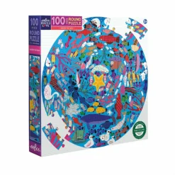 eeBoo Sous la Mer* Rond|Animaux Marins