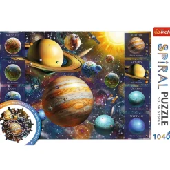 Trefl Spiral Puzzle - Solar system* De 1 000 Pièces|De 1 000 Pièces