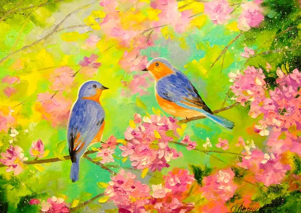 Enjoy Puzzle Spring Melody* Oiseaux|Art