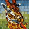 SunsOut Stained Glass Giraffe* Animaux Sauvages|De 1 000 Pièces