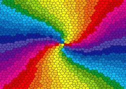 Enjoy Puzzle Stained Glass Rainbow Burst* Déco Et Objets|Art